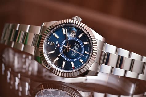 rolex sky dweller steel.